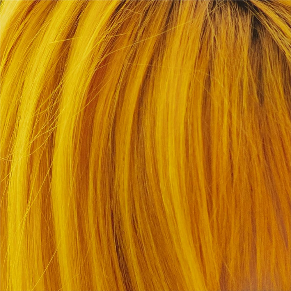 Danger Jones Starrider Yellow on model showing vibrant yellow hair and bold style