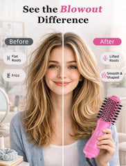 DAN Technology ceramic barrel close-up highlighting even heat for reduced frizz
