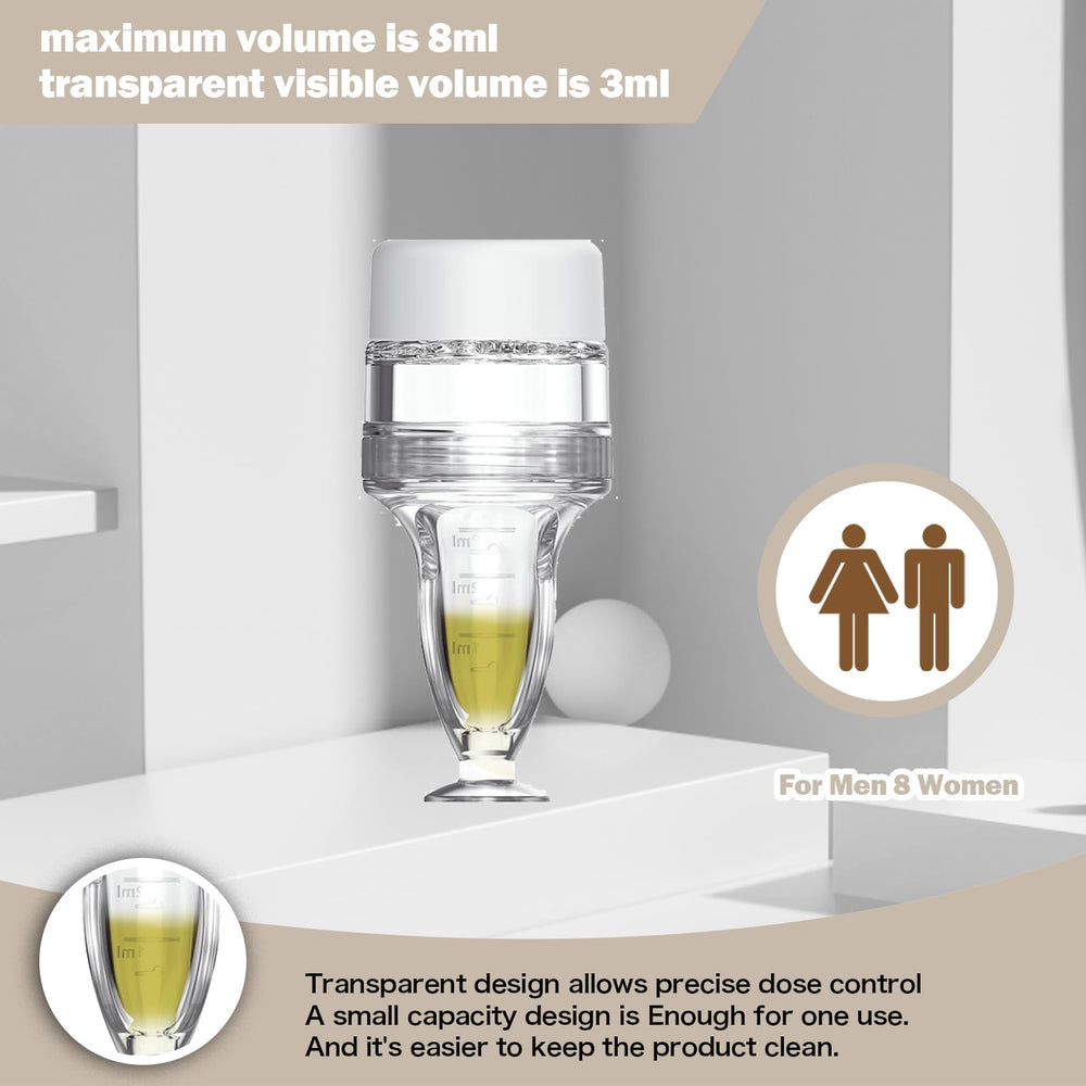 DAPENG applicator held in hand applying serum to scalp, easy single-handed use benefit