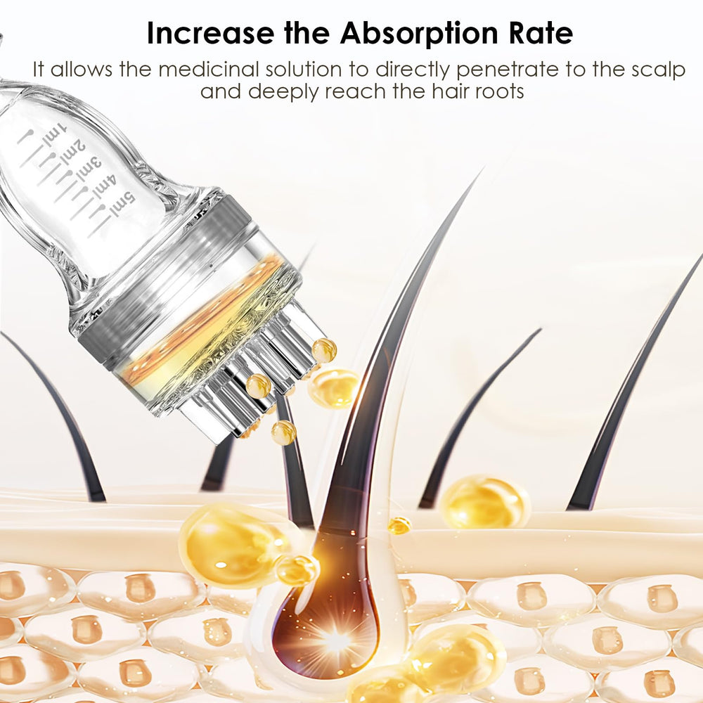 DAPENG volume scale close-up showing accurate dosage monitoring benefit