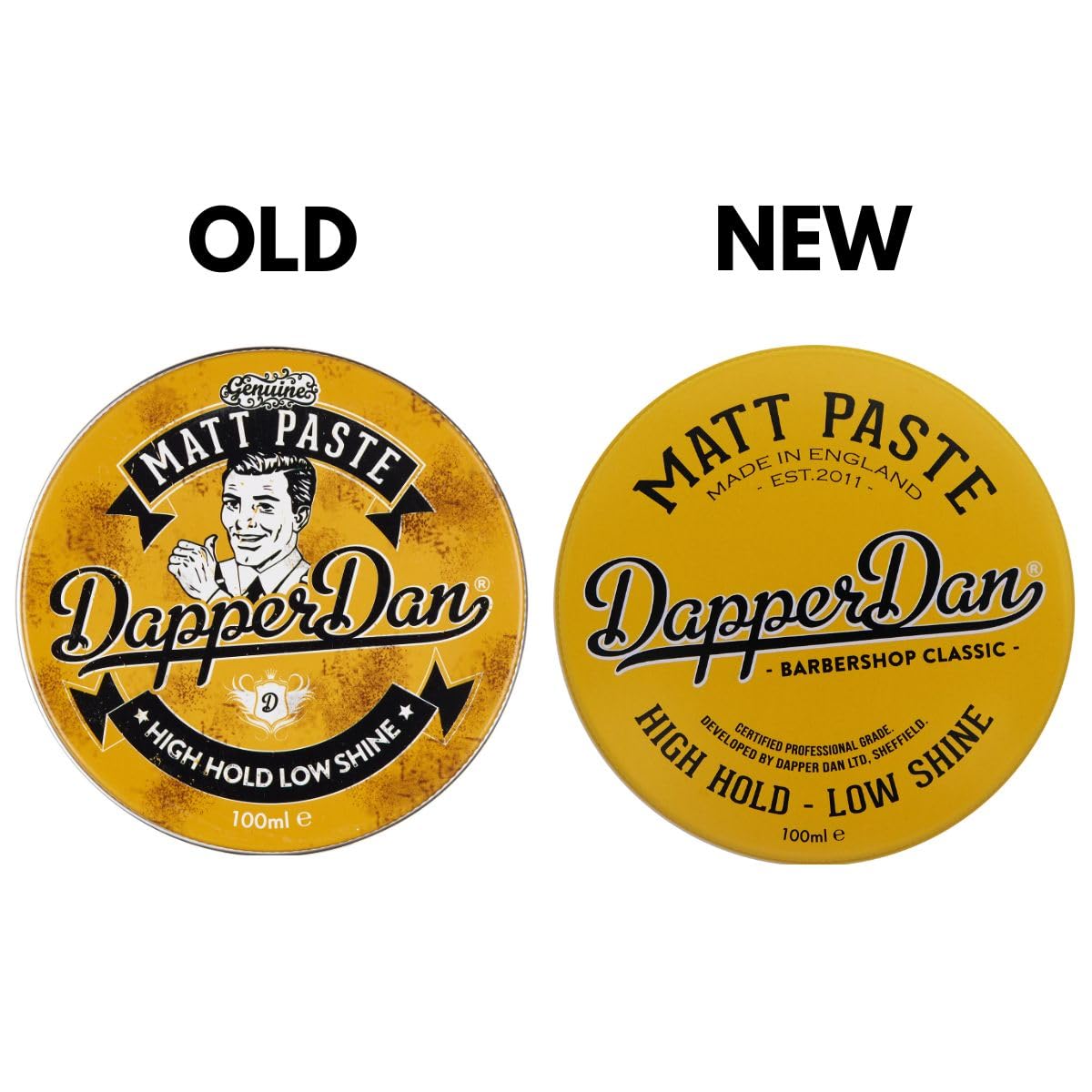 Dapper Dan hands applying paste showing control and restyling benefit
