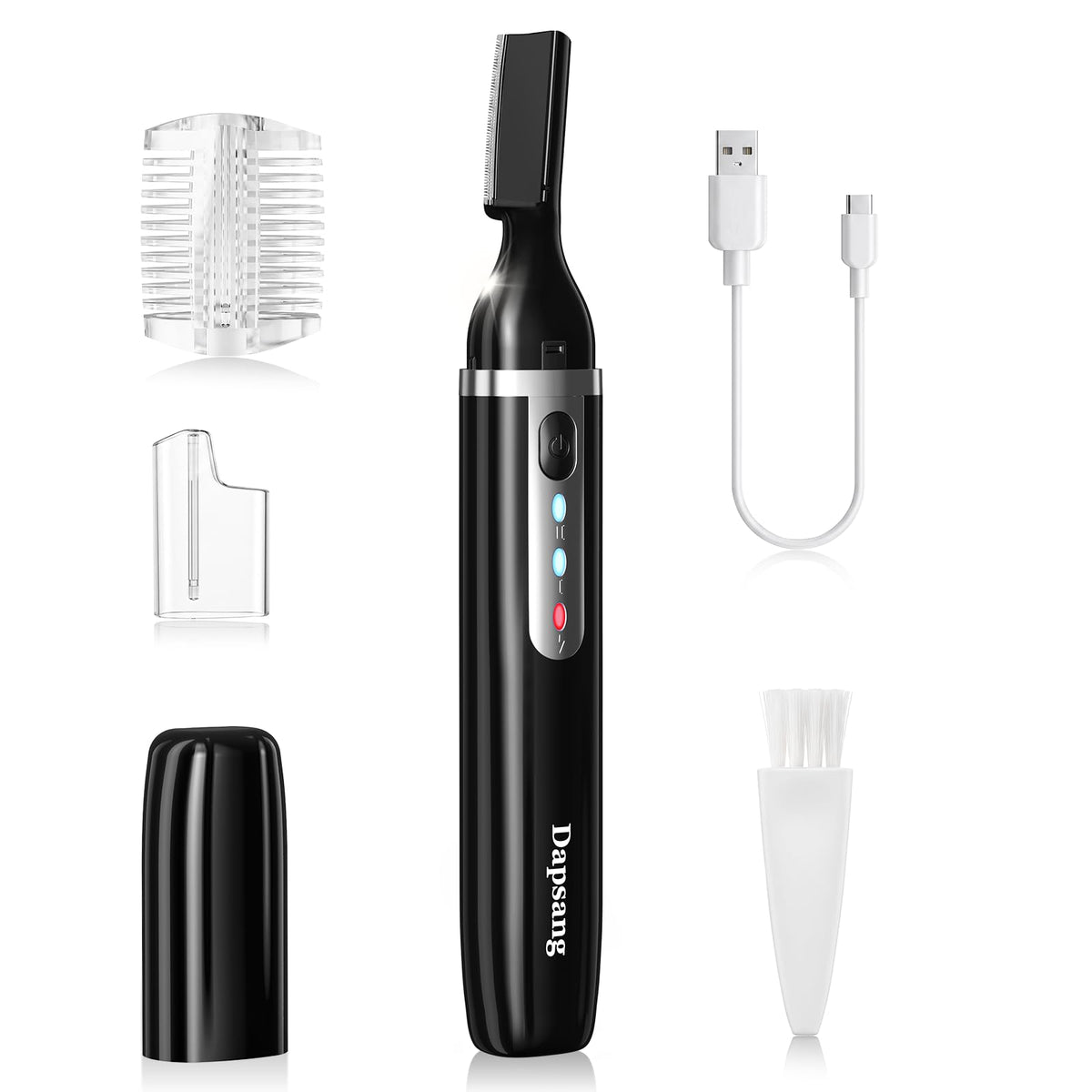 Dapsang front view showing compact pen design for precise grooming