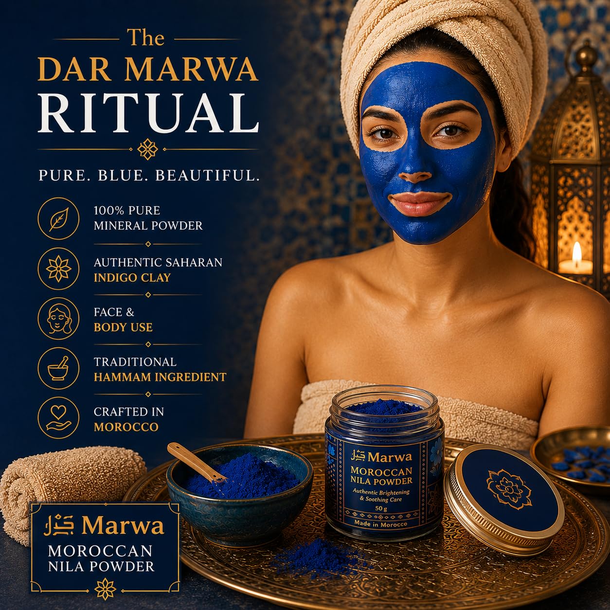 Dar Marwa used on hands and feet illustrating full-body mask versatility