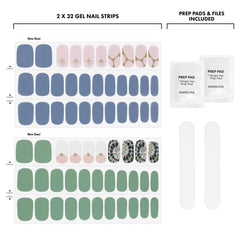 Dashing Diva application in use on hand model demonstrating fast press-and-file benefit