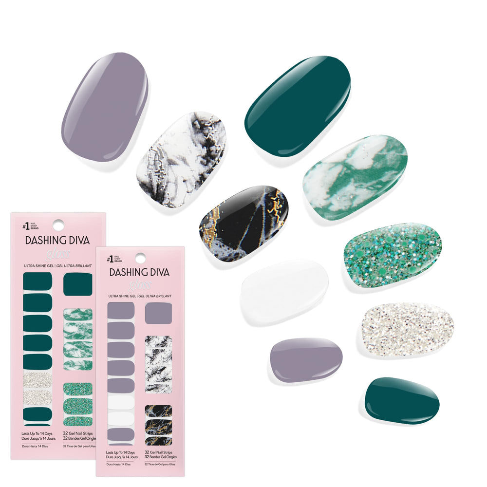Dashing Diva front packaging showing Light Marble bundle convenience