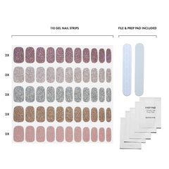 Dashing Diva applying strip to nail demonstrating quick press-on application benefit