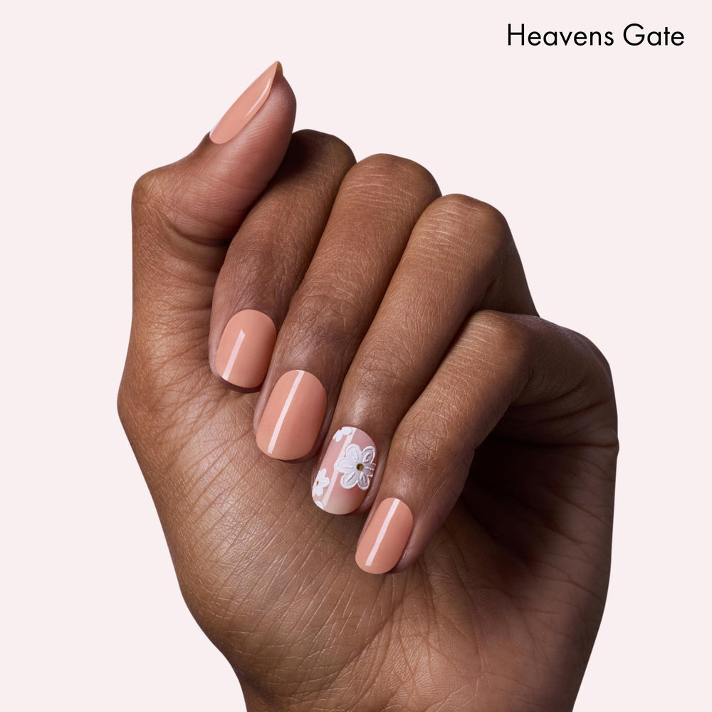 Dashing Diva Heavens Gate pattern detail showing intricate print and shine