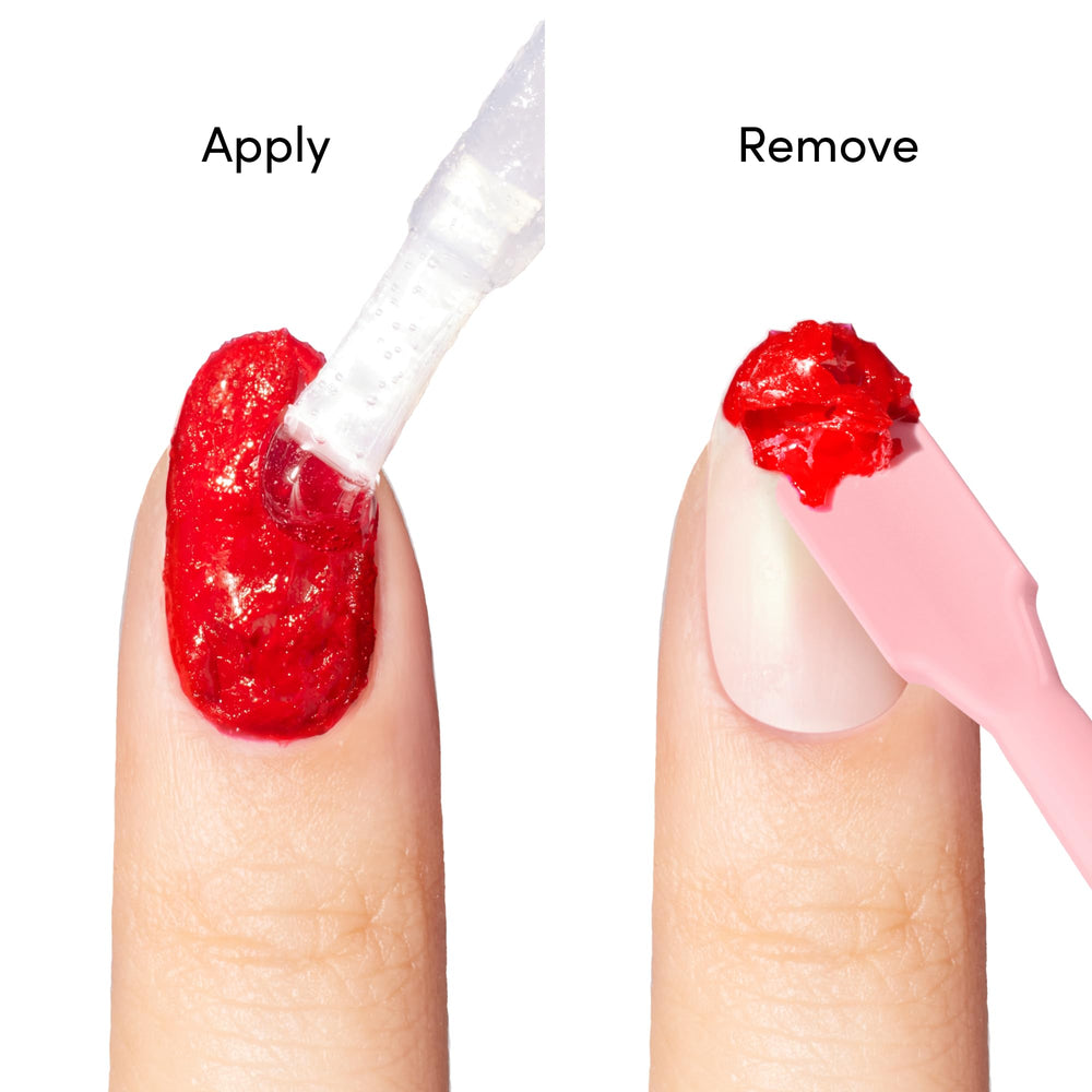 Dashing Diva bottle close-up highlighting applicator and clean labeling benefit