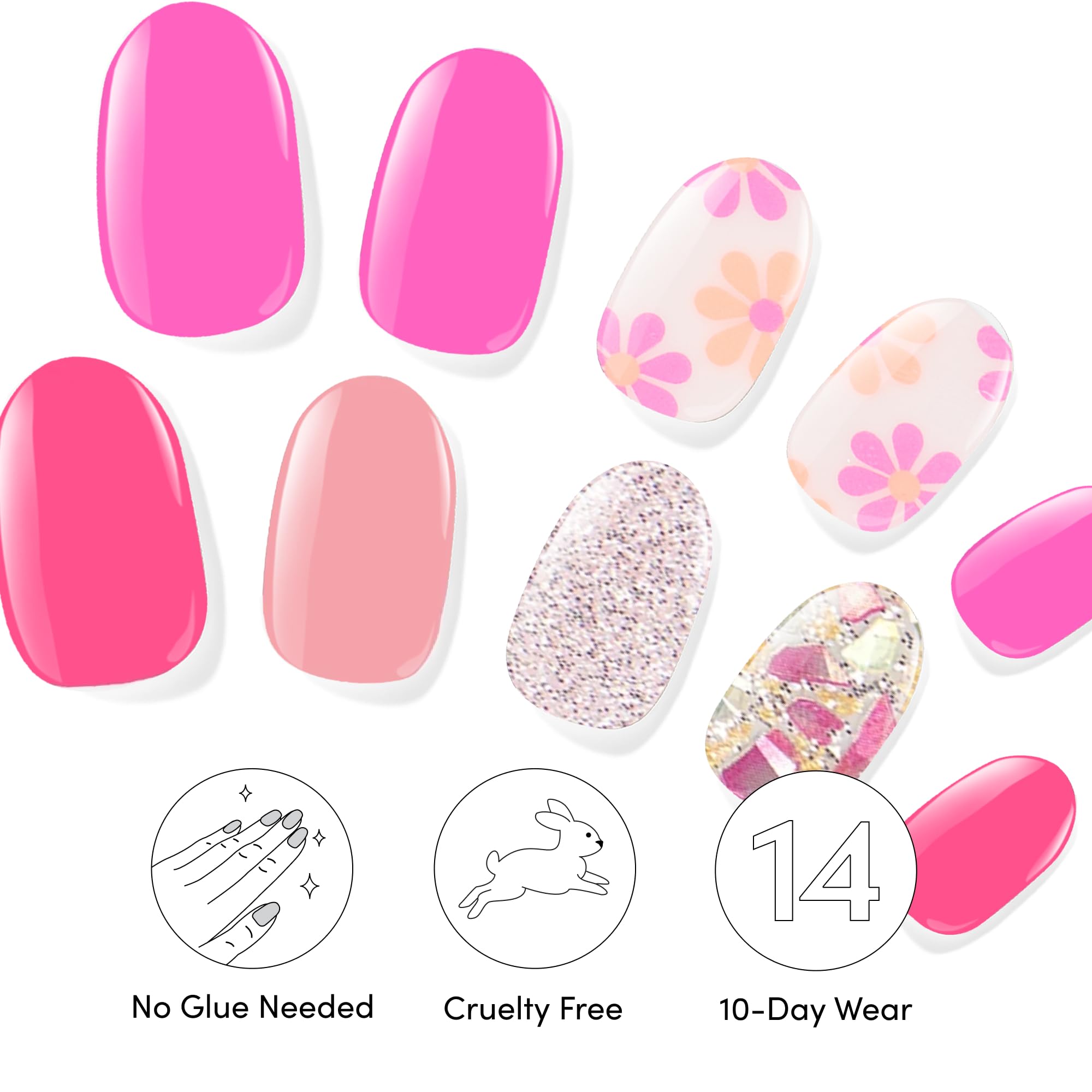 Dashing Diva prep pad and nail file demonstrating easy prep and finish