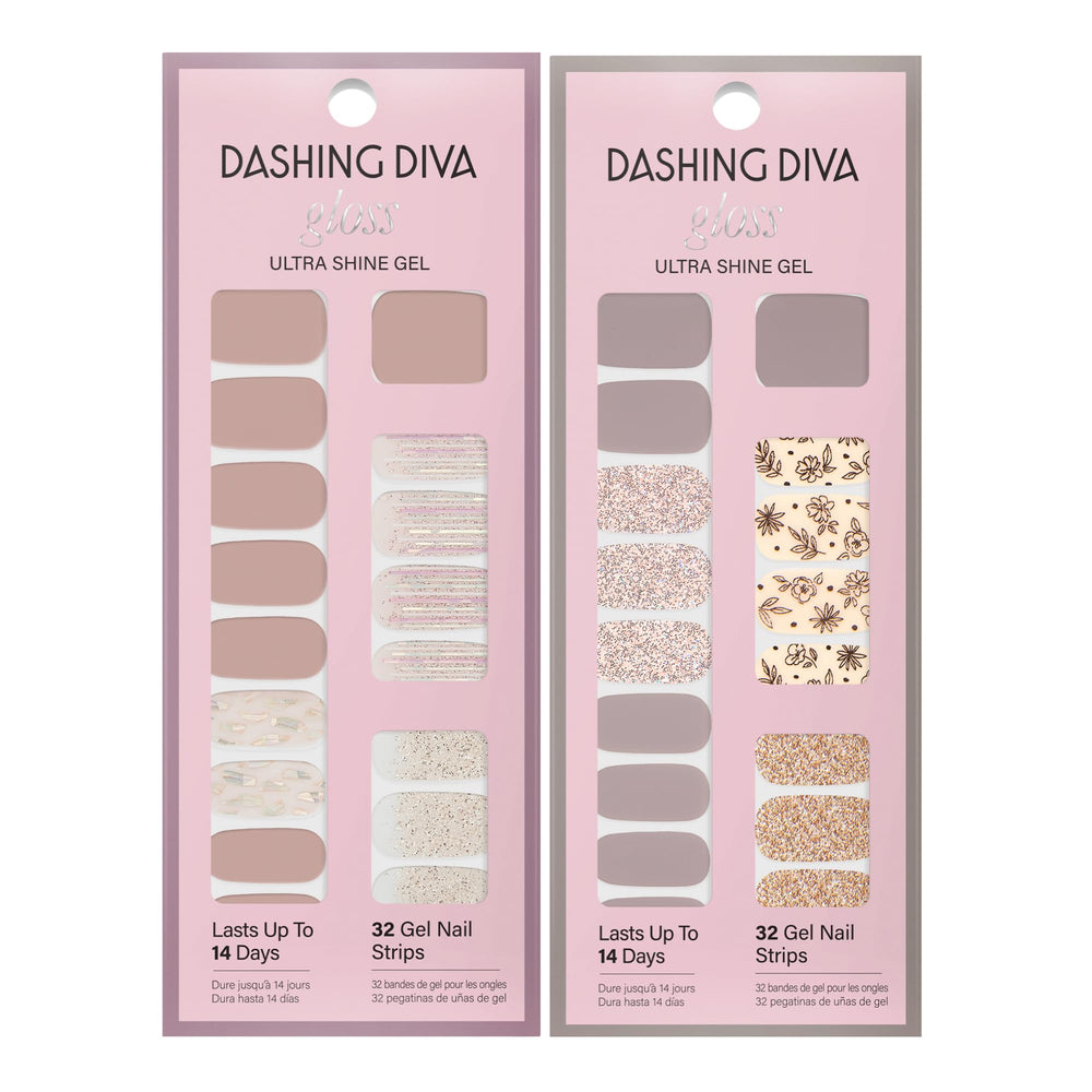Dashing Diva removal process demo using nail oil for gentle strip removal