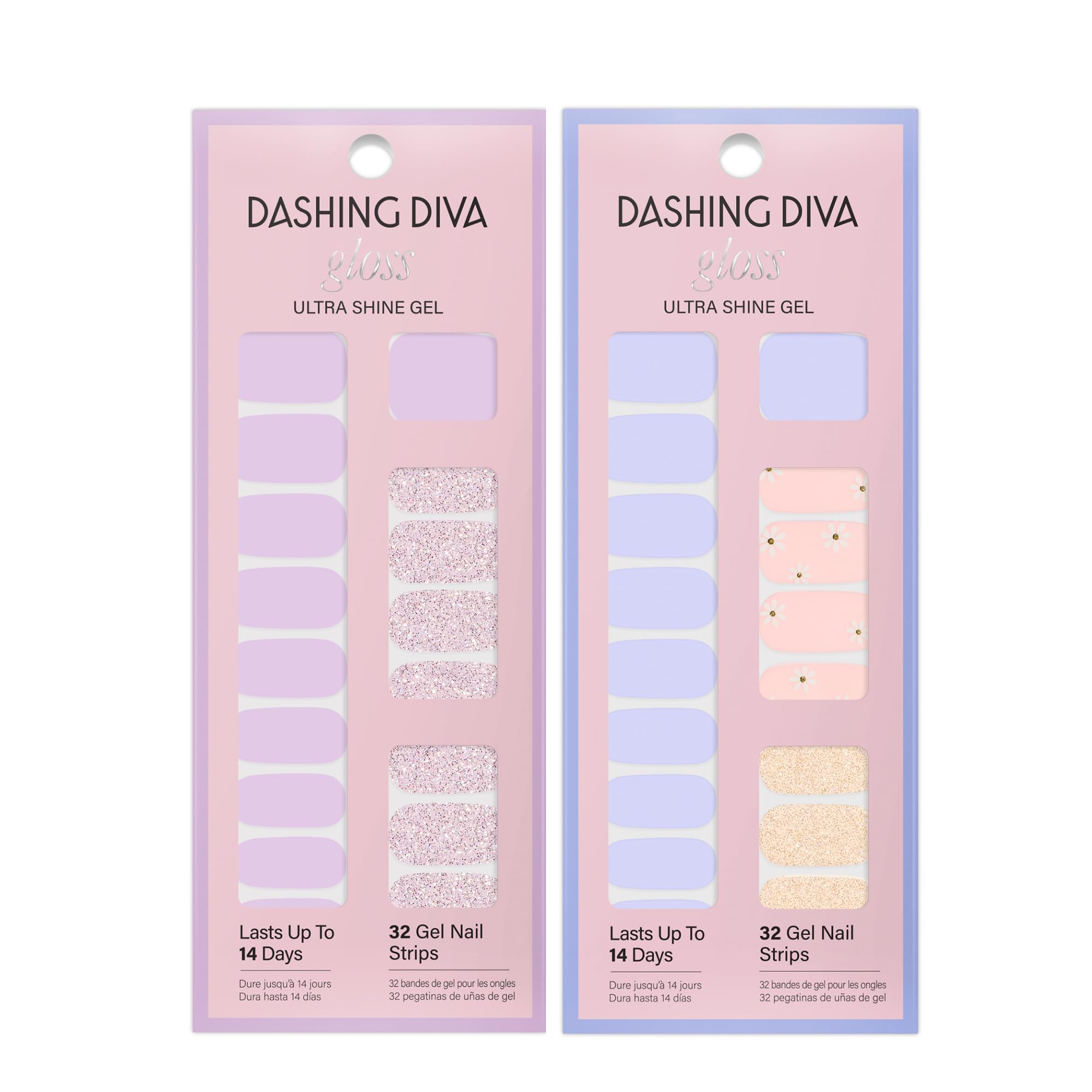 Dashing Diva strip side profile showing sealed edge for longer wear