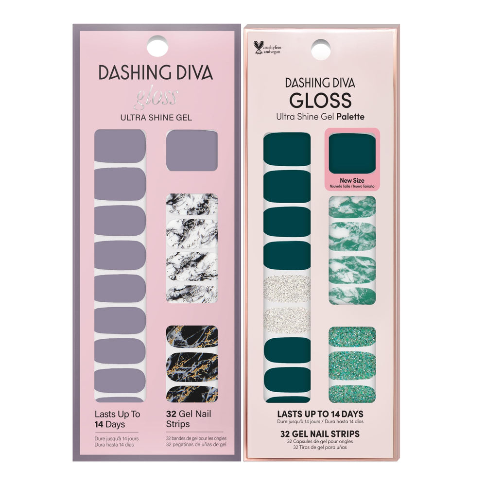 Dashing Diva size comparison on finger model for perfect fit guidance