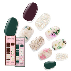 Dashing Diva front packaging showing both Winter Florals sets and glossy finish