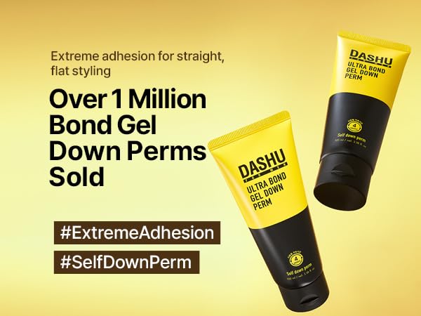 DASHU being applied to side hair showing targeted flattening benefit