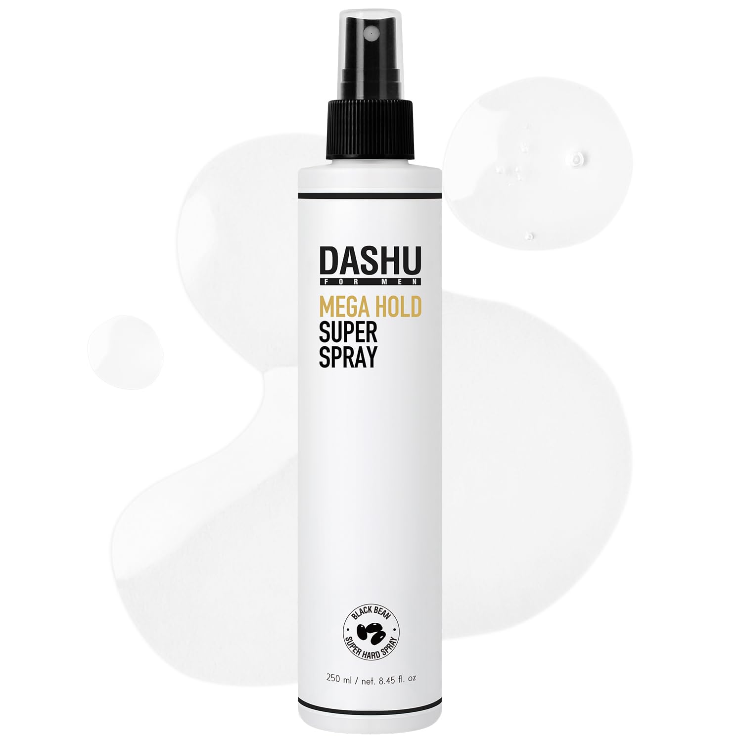 DASHU front packaging showing bottle and branding for reliable hold