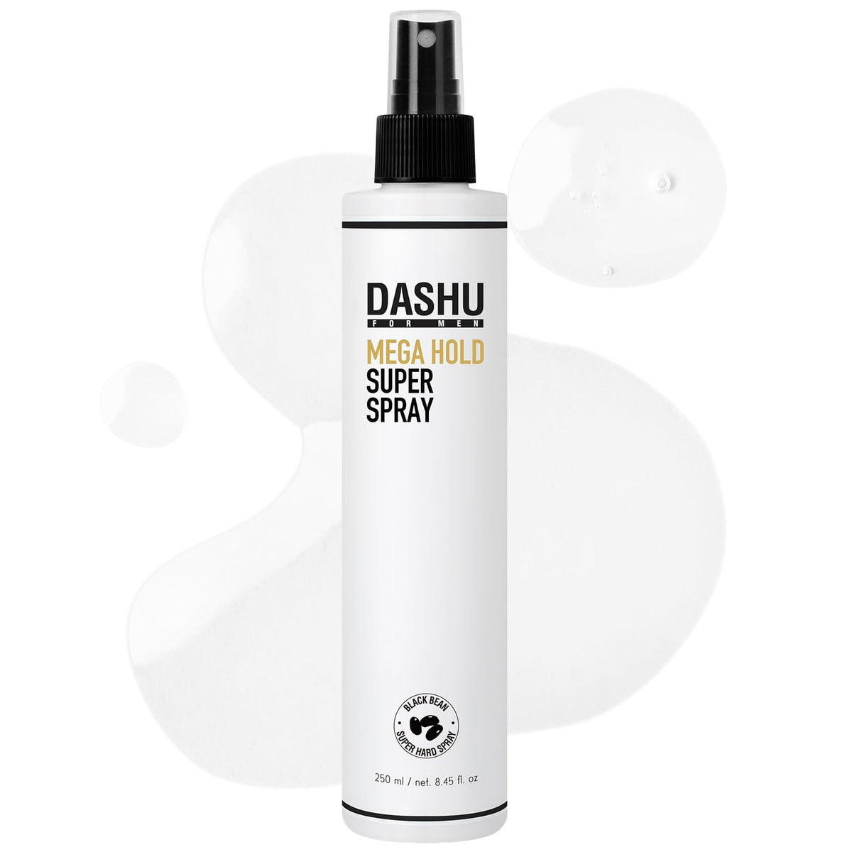 DASHU front packaging showing bottle and branding for reliable hold