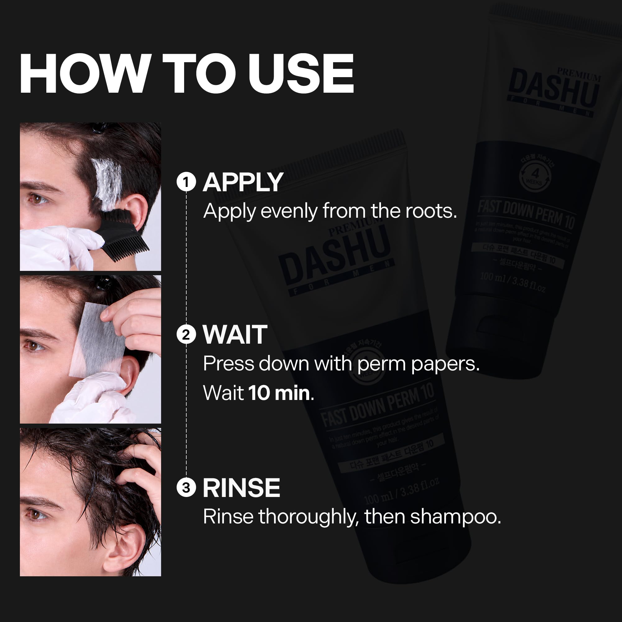 DASHU lifestyle mirror application of kit for easy at-home quick hair maintenance