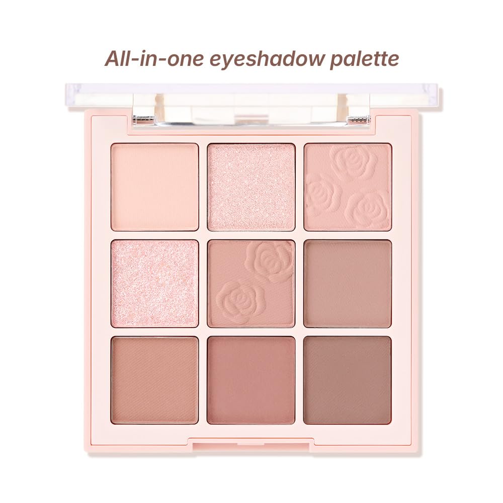 dasique shadow palette 27 held in hand showing compact travel-friendly scale