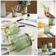 DASITON holder with brushes in use demonstrating tidy access and convenience