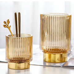 DASITON close-up of gold-plated rim emphasizing durable luxury finish