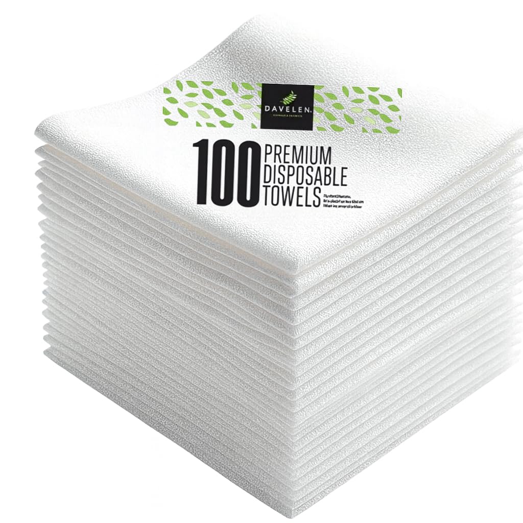 DAVELEN front packaging showing 100-count and 32x16 inch size, promotes convenience