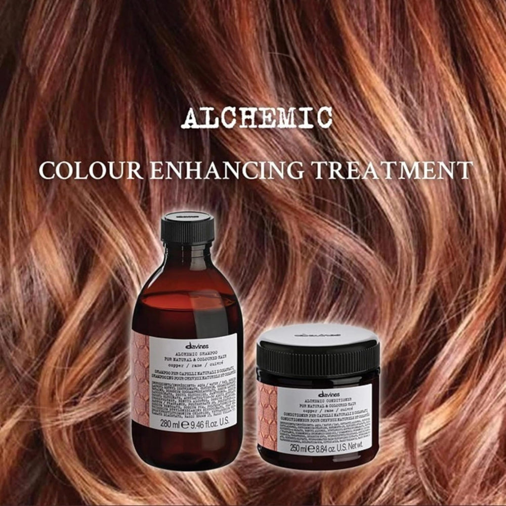 Davines shampoo lather on hair illustrating gentle cleansing and shine