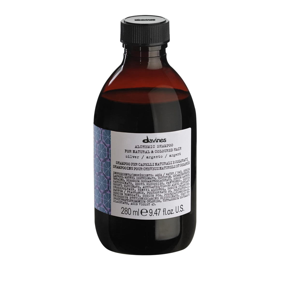 Davines bottle front view showing product and easy identification benefit