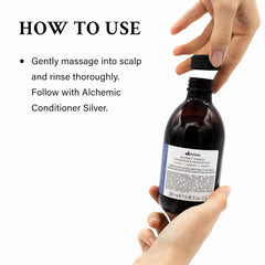 Lather in hand demonstrating Davines foam for even pigment distribution