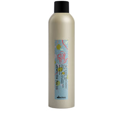Davines bottle front packaging showing label and long-lasting hold benefit