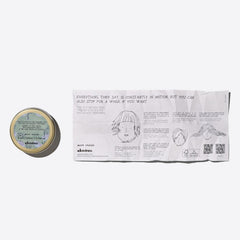 Davines finishing gum open jar creamy texture demonstrating lightweight spreadability