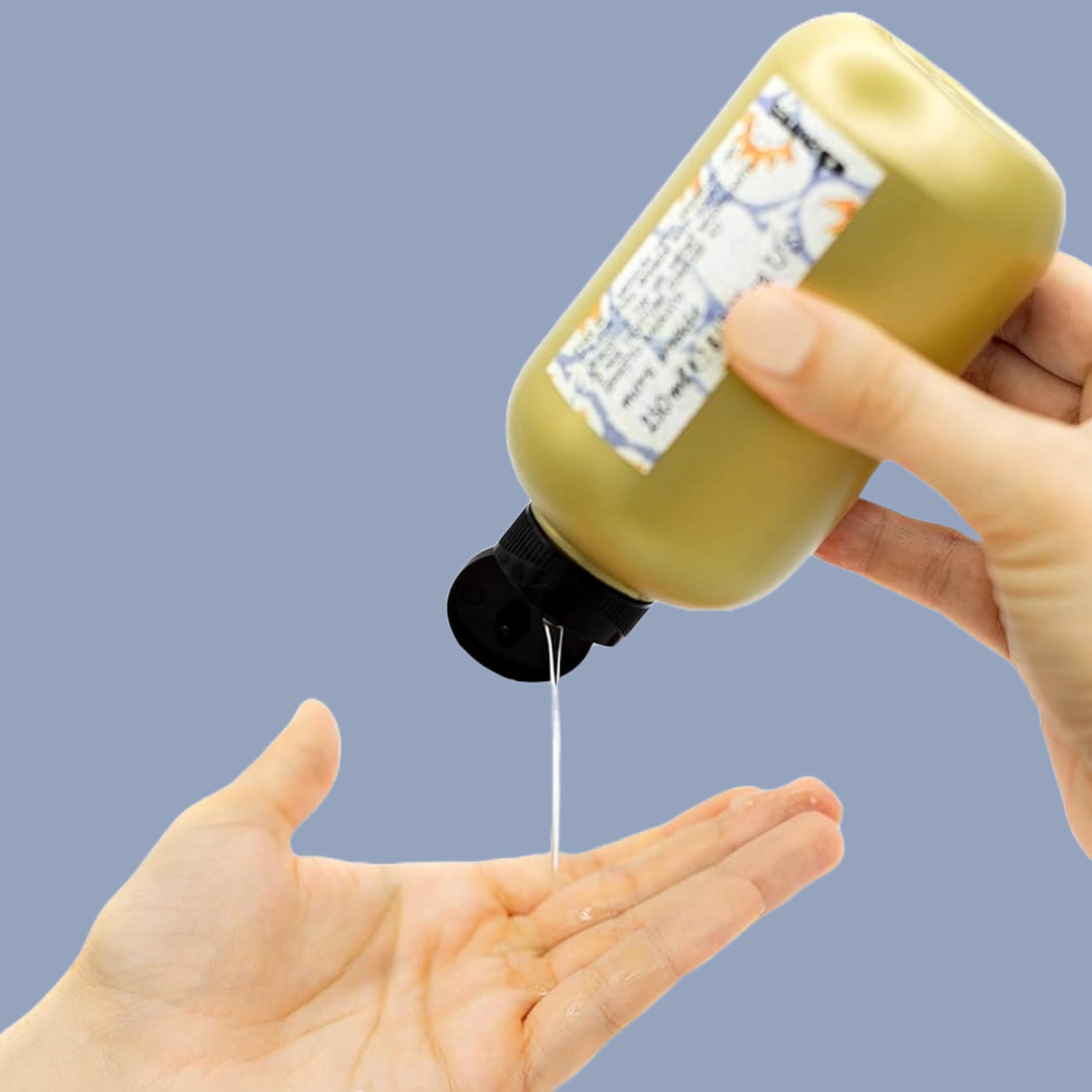 Davines clear gel texture close-up highlighting lightweight finish