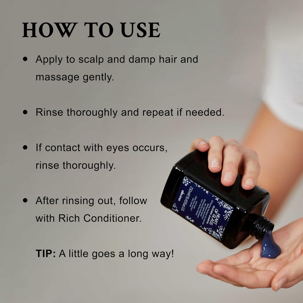 Davines bottle held in hand to show size and travel-friendly benefit