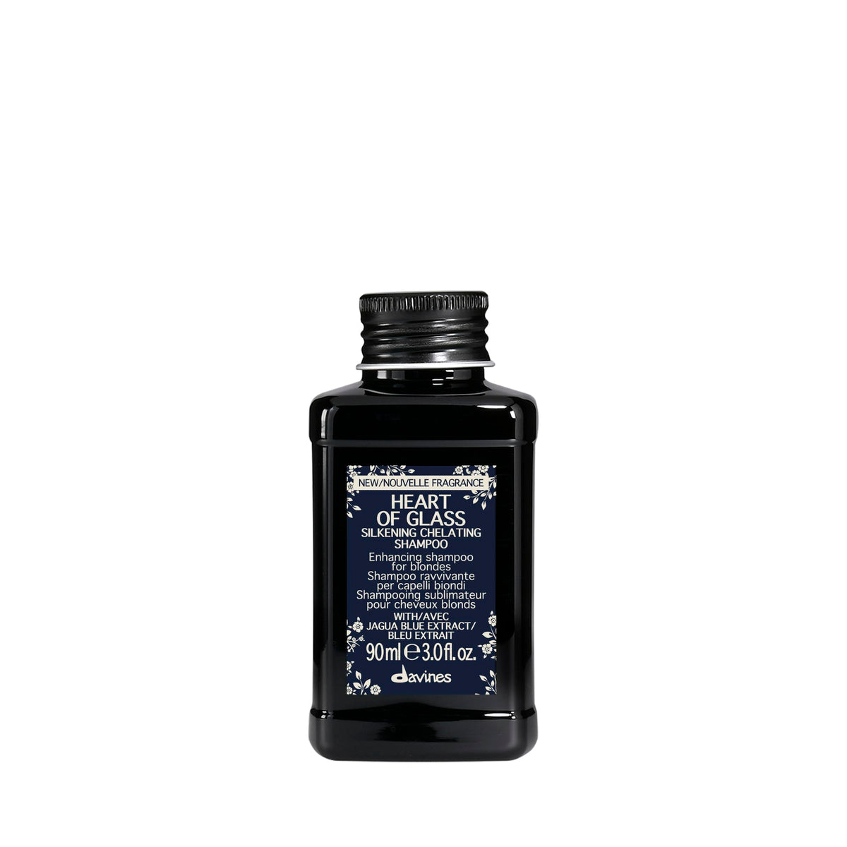 Davines travel bottle front packaging showing brand and compact convenience