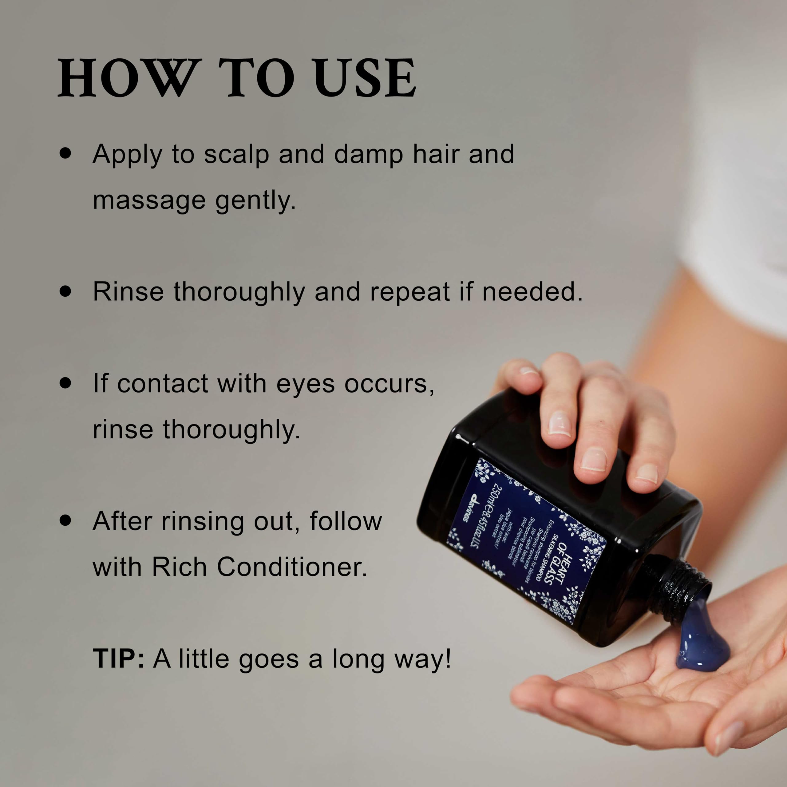 Davines travel bottle next to a passport showing compact travel size