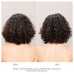 Davines pump dispensing conditioner demonstrating easy application and control