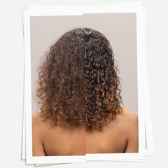 Davines cream texture close-up demonstrating lightweight serum-cream for defined, soft curls