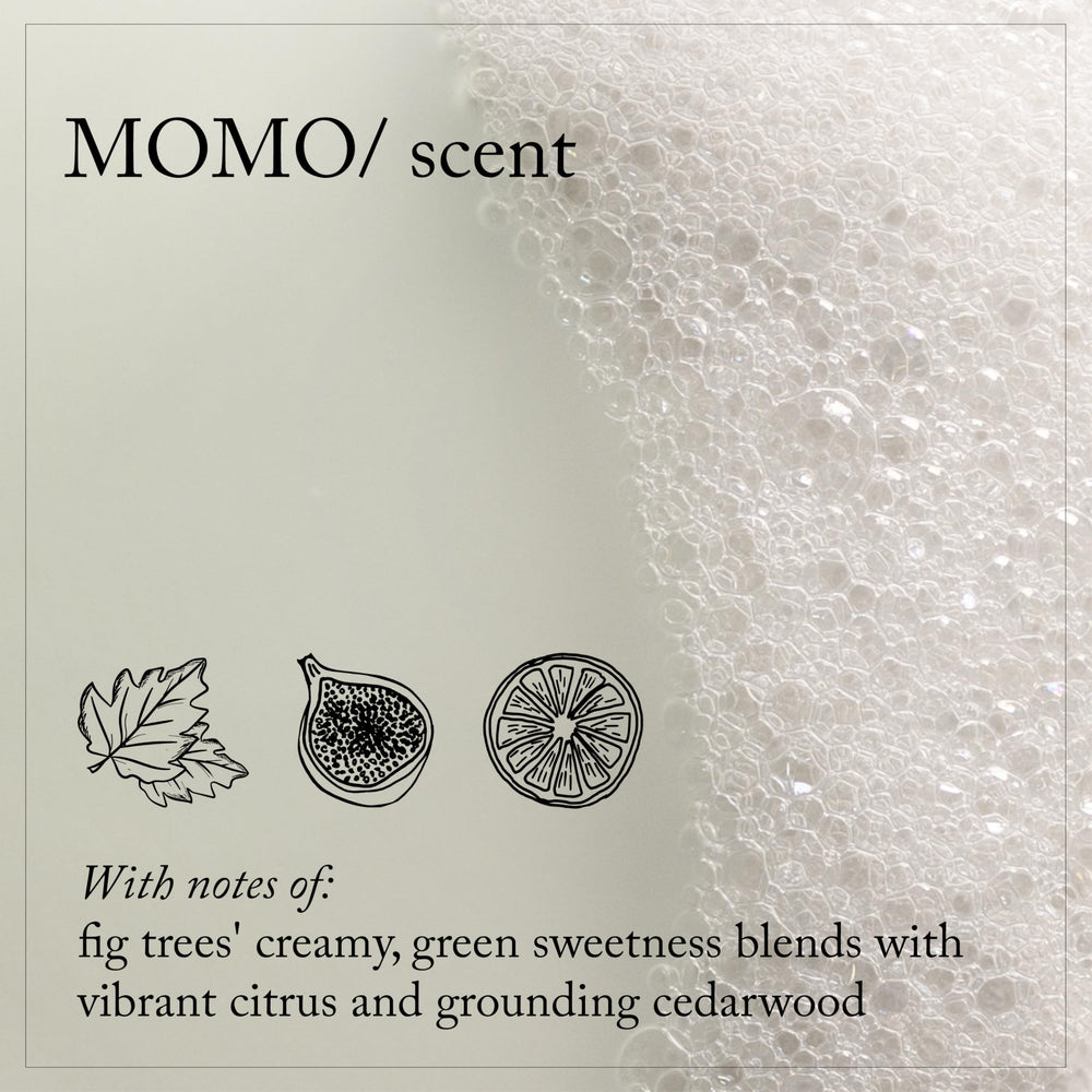 Davines MOMO/ apricot extract ingredient shot highlighting natural nourishment