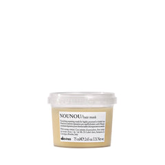 Davines NOUNOU mask front packaging showing compact travel benefit