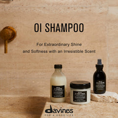 Davines back label with ingredients list highlighting natural sourcing