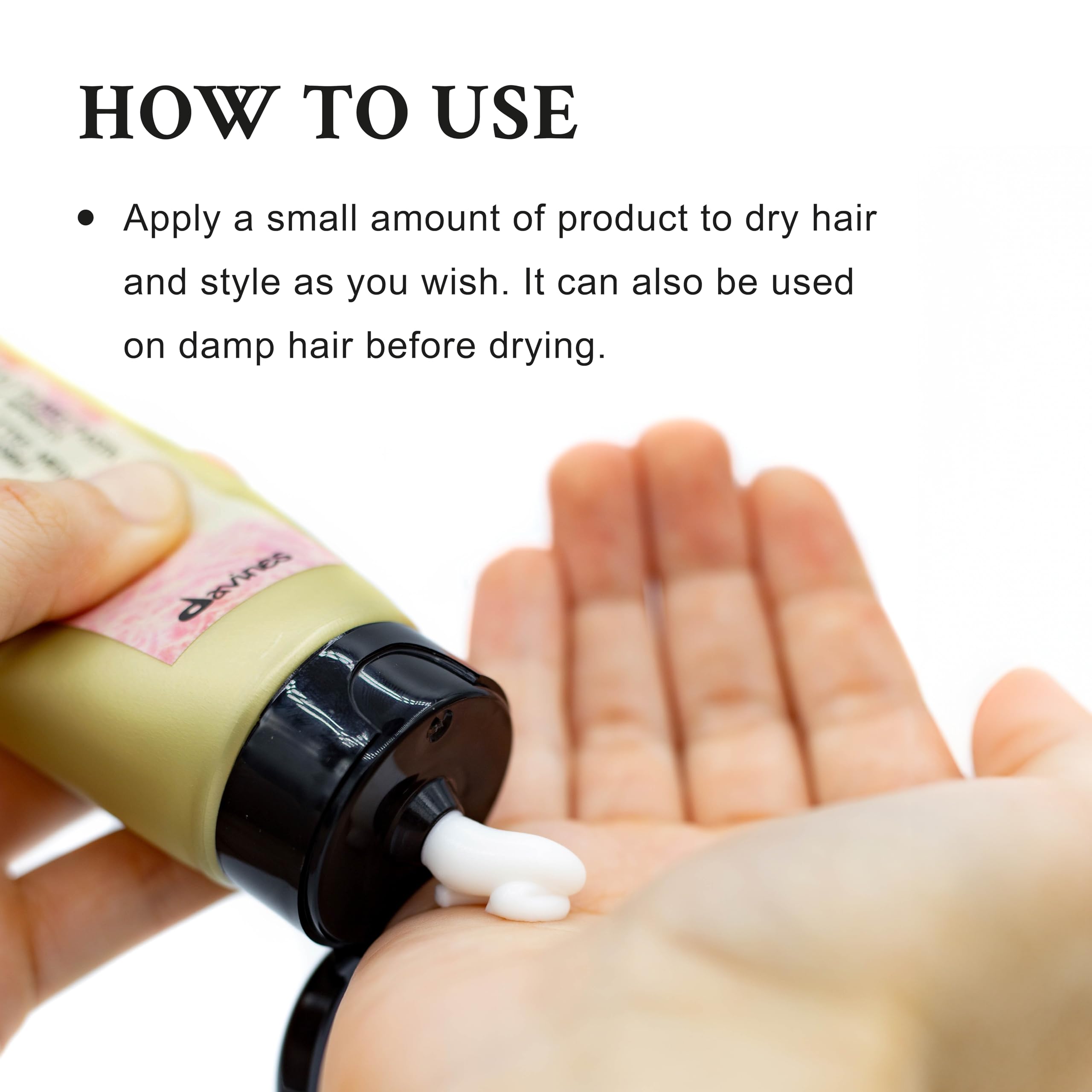 Davines paste styled on short haircut side view, defines shape and natural movement