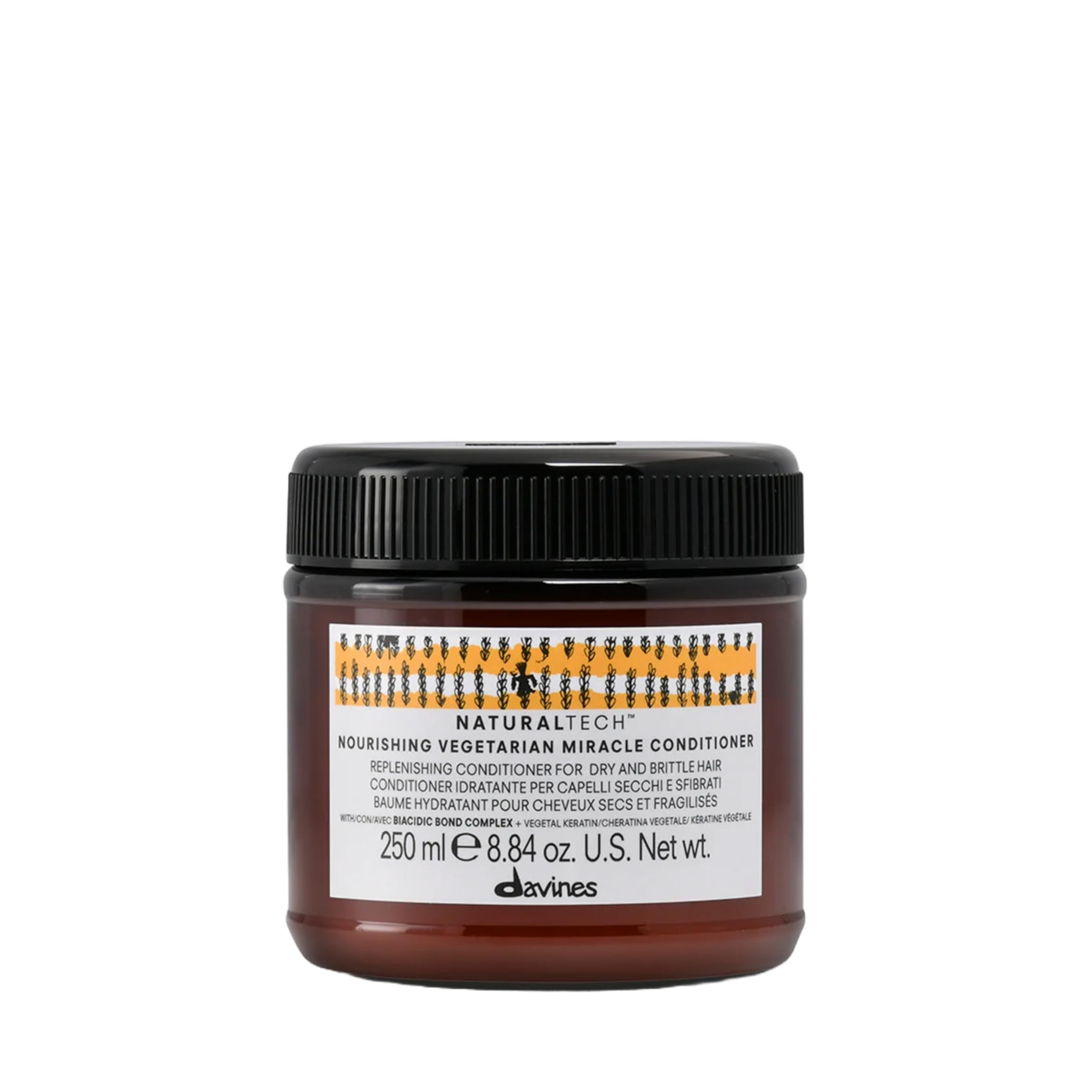 Davines front packaging showing product and brand, promotes lightweight conditioning