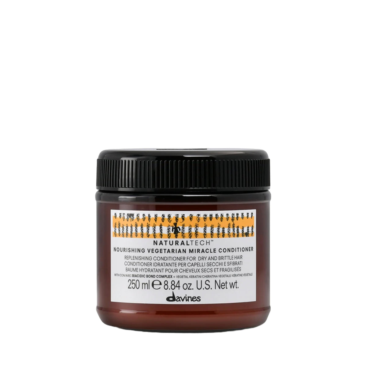 Davines front packaging showing product and brand, promotes lightweight conditioning