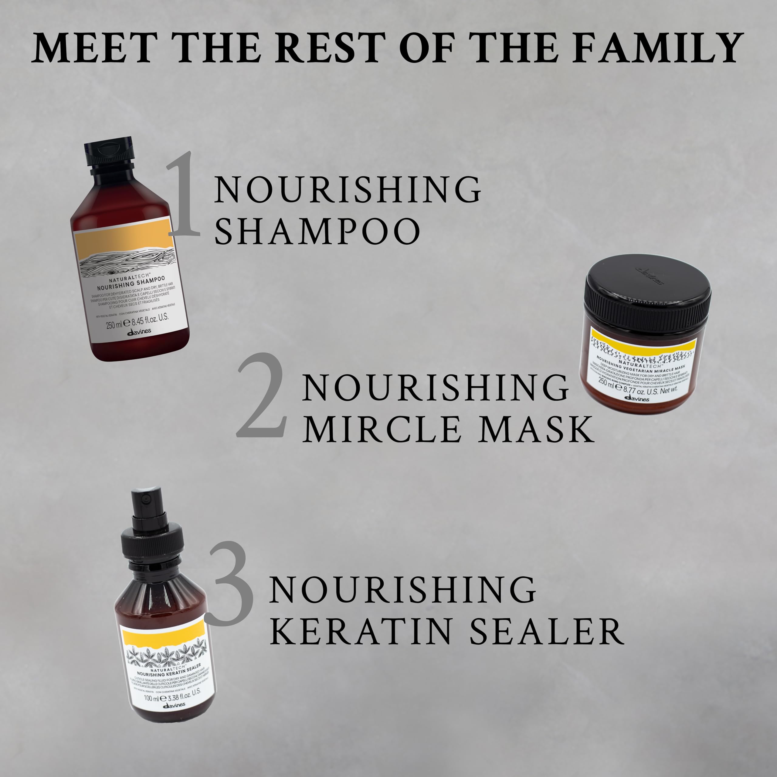 Davines stylist applying conditioner in salon, indicates professional performance