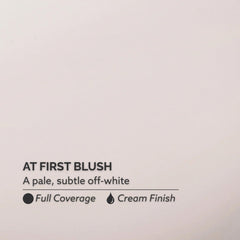 Dazzle Dry swatch of At First Blush on skin demonstrating natural, flattering tone
