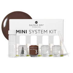 Dazzle Dry front packaging showing Fringe shade and travel kit benefits