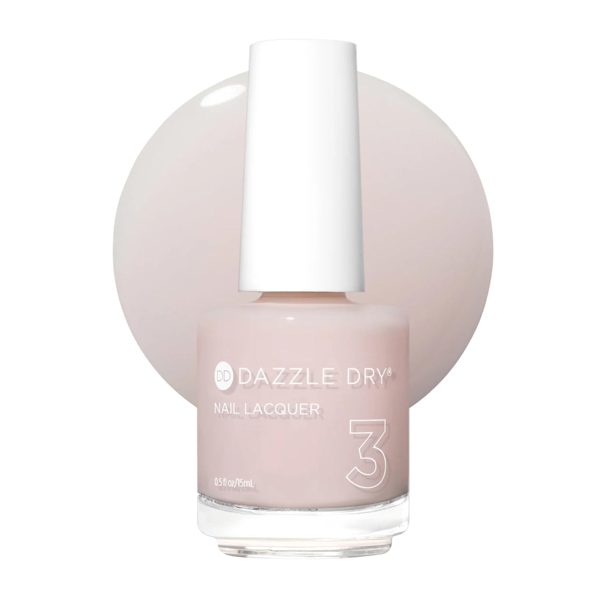 Dazzle Dry bottle front packaging showing shade and branding for easy identification
