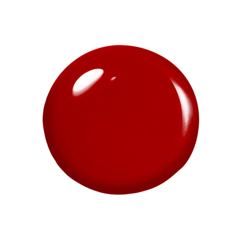 Dazzle Dry brush applying Rapid Red with smooth stroke for even coverage