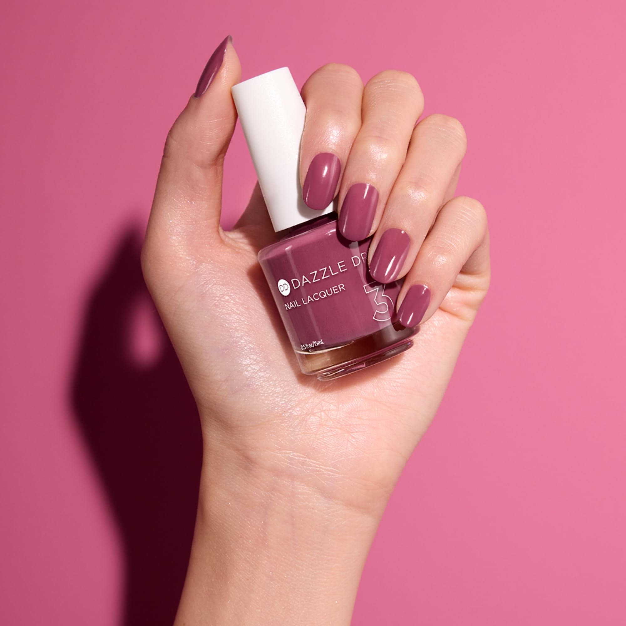 Dazzle Dry lacquer texture close-up showing creamy formula benefit