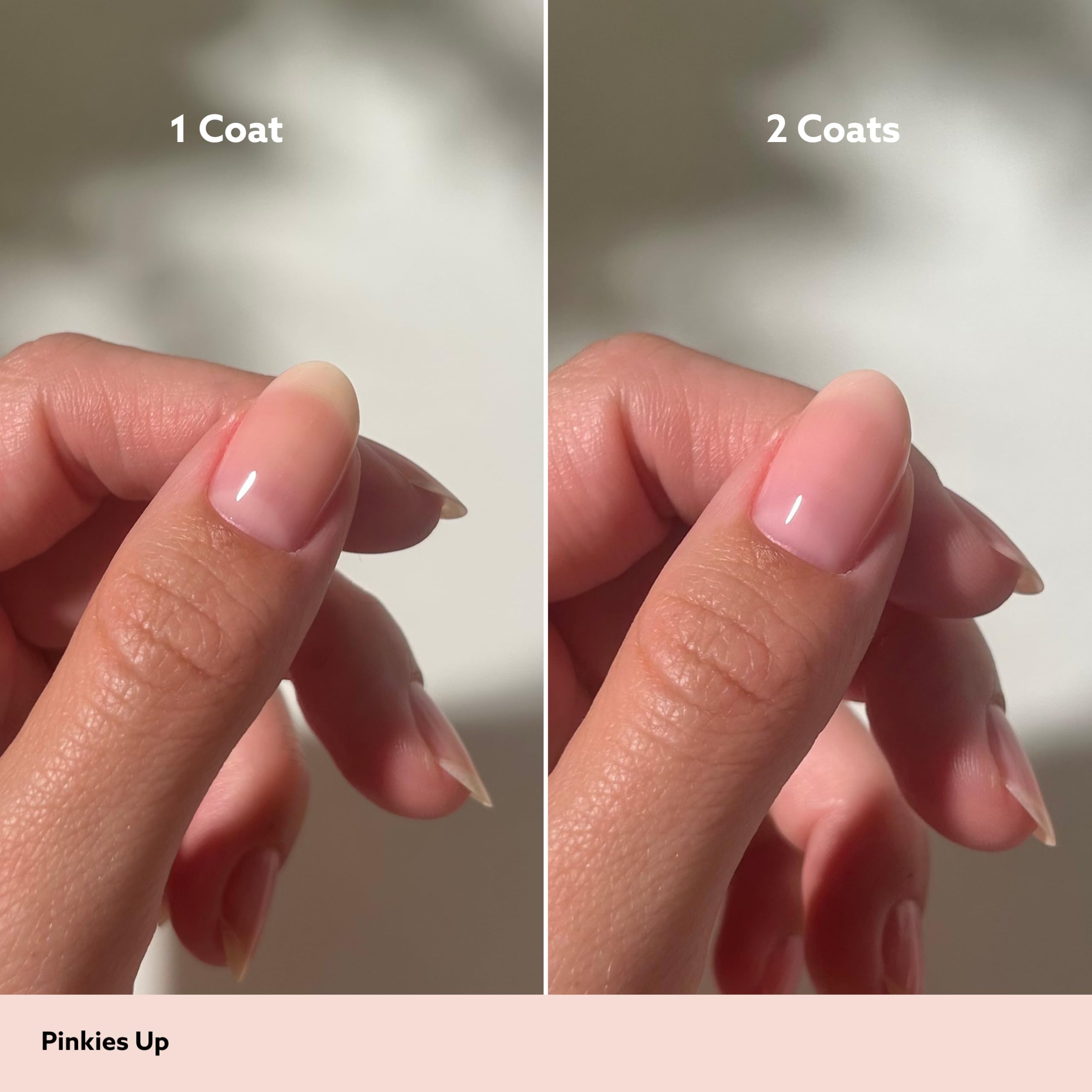 Dazzle Dry top coat brush detail showing even application benefit