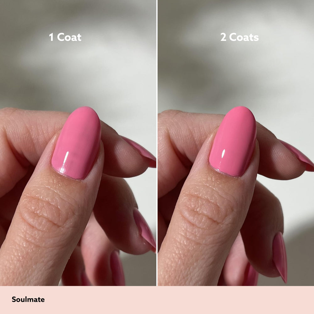 Dazzle Dry Top Coat close-up gloss highlighting quick-dry shine and chip resistance
